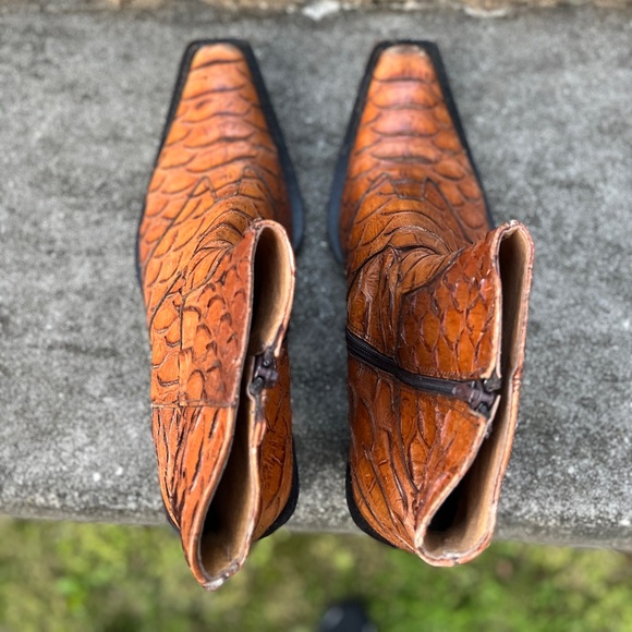 Jacques Raphael (Made in Italy) snakeskin boots - Picture 2 of 11